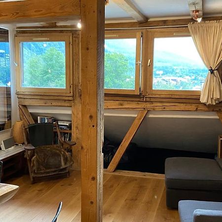 Beautiful Apartment In Chamonix Centre With Superb Mountain Views Dış mekan fotoğraf